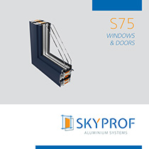 S75 aluminium window door brochure