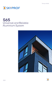 S65 aluminium window door brochure