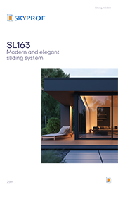 SL163 inova sliding aluminium window door brochure