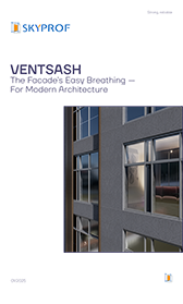 V75 Ventsash compact aluminum ventilation window brochure